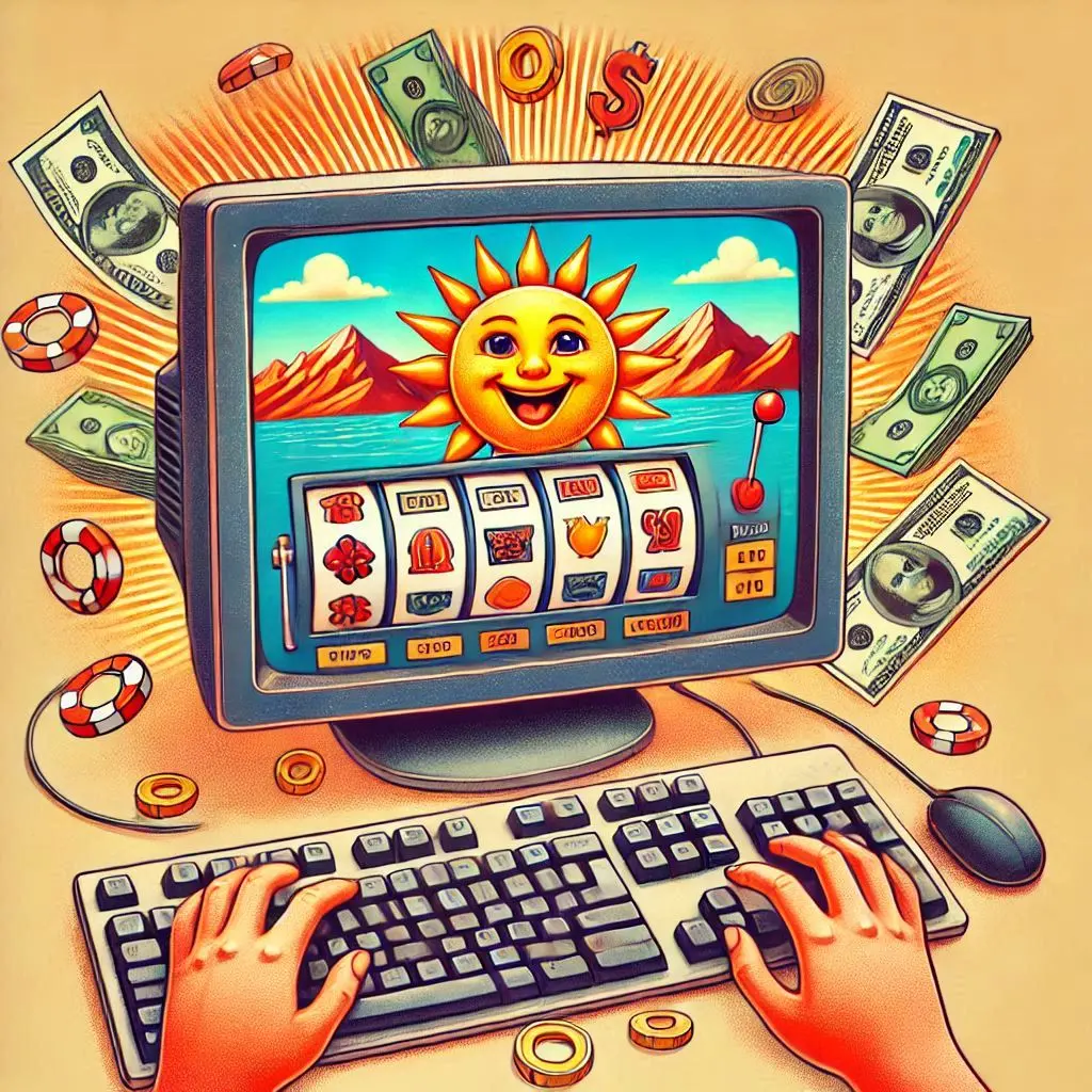slot sul monitor GAMDOM CASINO